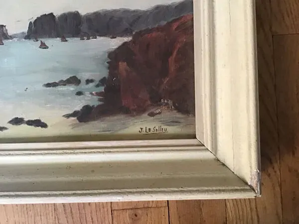 Illustration numéro 4 du produit Tableau côte bretonne