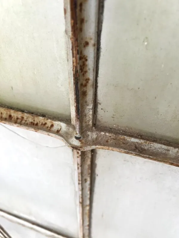 Illustration numéro 4 du produit Verrière atelier ancienne acier avec ouvrant