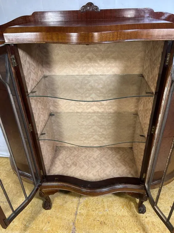 Illustration numéro 4 du produit Vitrine de style victorien tardif/édouardien (1880-1900) Un véritable bijou