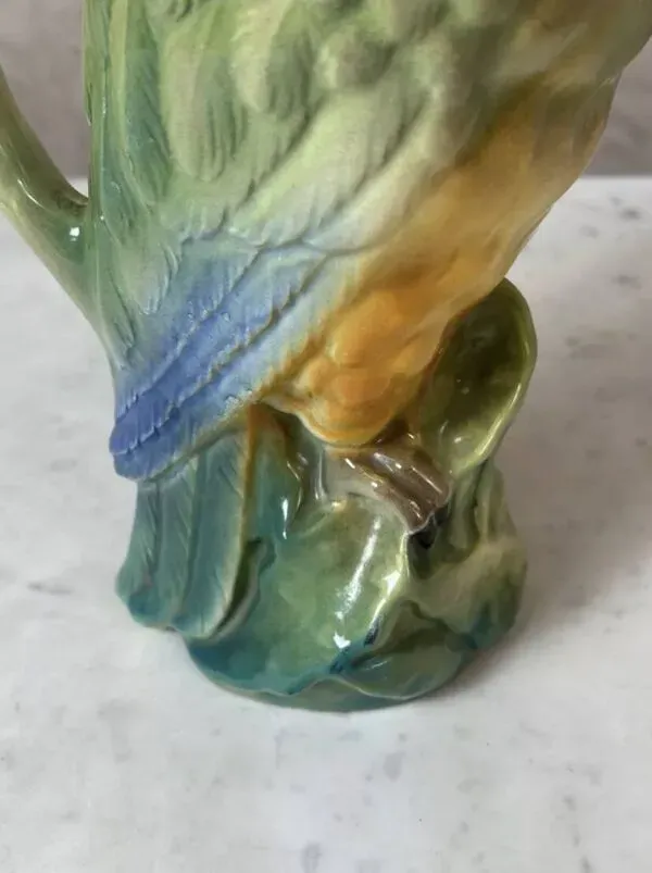 Illustration numéro 4 du produit Pichet barbotine Perroquet