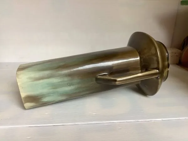 Illustration numéro 4 du produit Grand vase céramique flammée art nouveau