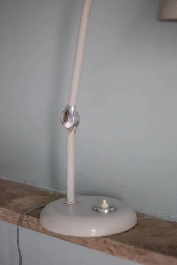 Illustration numéro 4 du produit Lampe Jumo modèle GS1 vintage, lampe de chevet métal industrielle, lampe à poser, luminaire, décoration intérieur