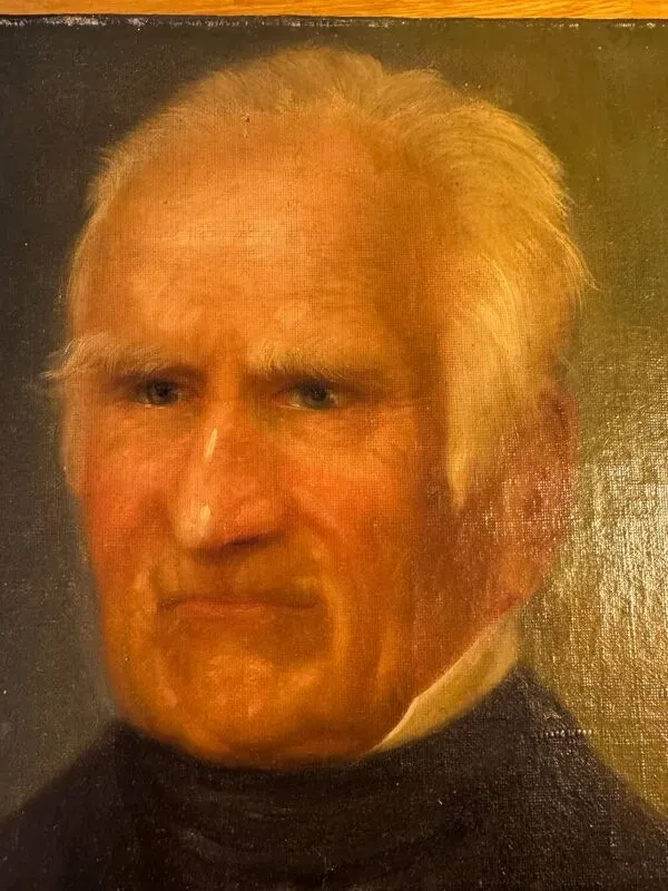 Illustration numéro 4 du produit Tableau ancien portrait début XX siècle