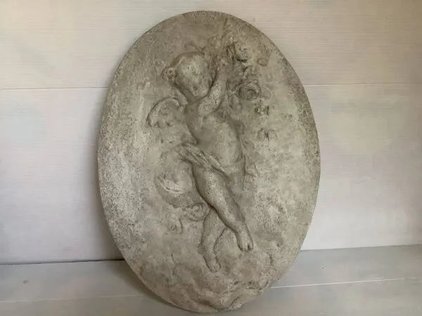 Illustration numéro 4 du produit Bas relief ange chérubin