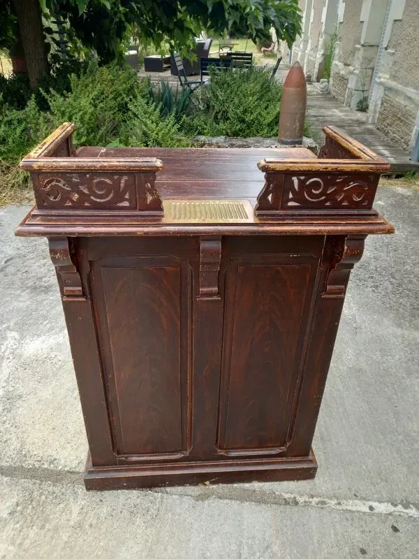 Illustration numéro 4 du produit Ancien comptoir d'accueil année 20