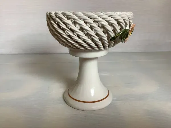 Illustration numéro 4 du produit Vide poche baguier céramique tressée