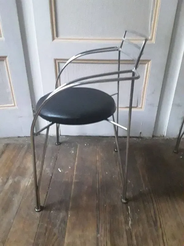 Illustration numéro 4 du produit 3 fauteuils Lune d'Argent