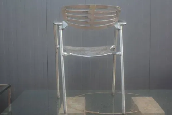 Illustration numéro 4 du produit Fauteuil Toledo aluminium Jorge Pensi pour Amat 1988