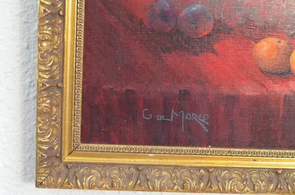 Illustration numéro 4 du produit Nature morte aux fruits  Georges De Marco