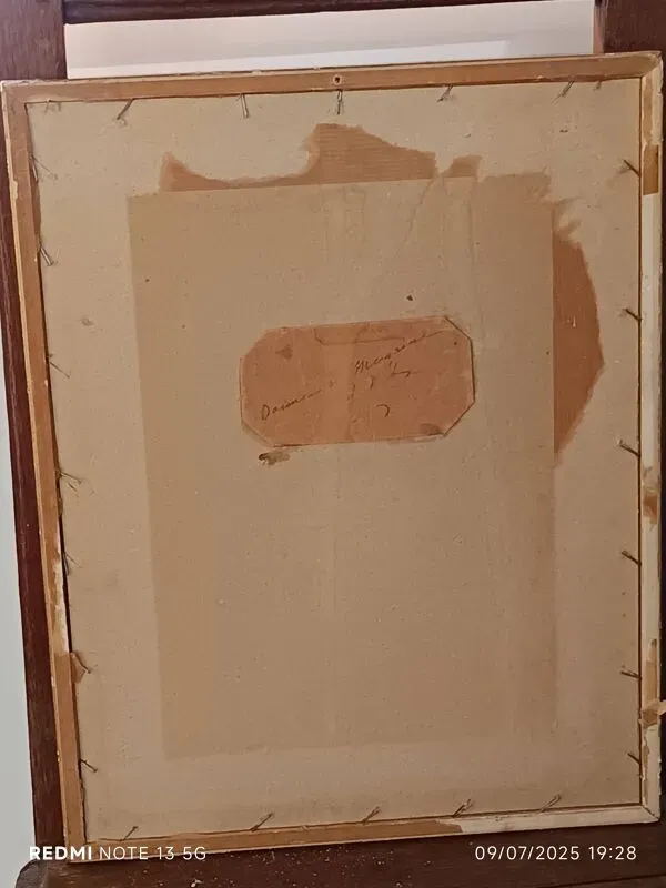 Illustration numéro 4 du produit aquarelle vers 1900 vue du Bassin d'Arcachon par Raoul Dosque