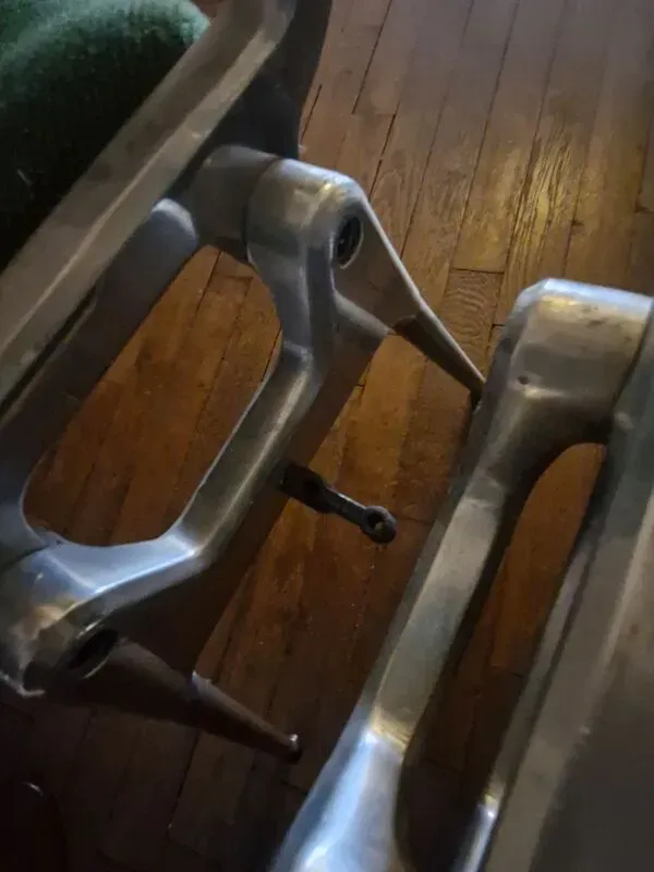 Illustration numéro 4 du produit Set de 4 Chaises DSC 106 par Giancarlo Piretti pour Castelli / Anonima