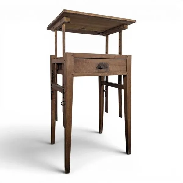 Illustration numéro 4 du produit Table de métier bureau escamotable