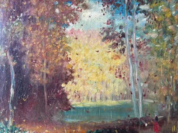 Illustration numéro 4 du produit Paysage signé du XXeme siècle