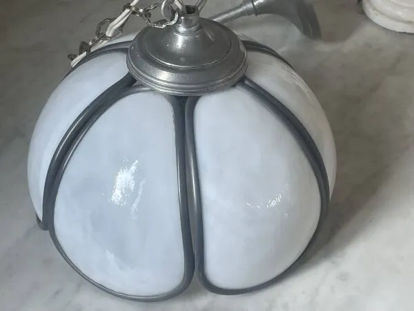 Illustration numéro 4 du produit Suspension vintage style Tiffany