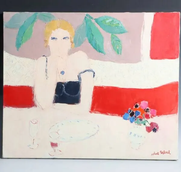 Illustration numéro 4 du produit Tableau femme Robert Delval