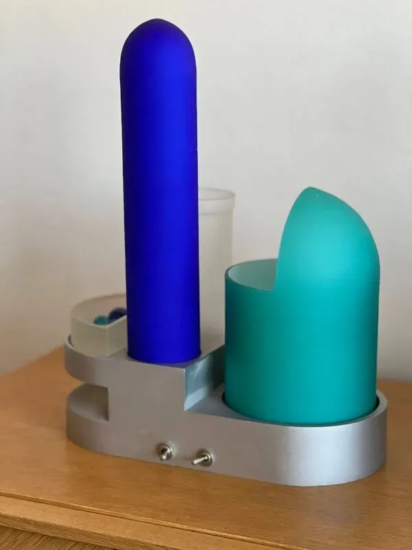 Illustration numéro 4 du produit Lampe de table “Rimorchiatore” par Gae Aulenti pour Fontana Arte