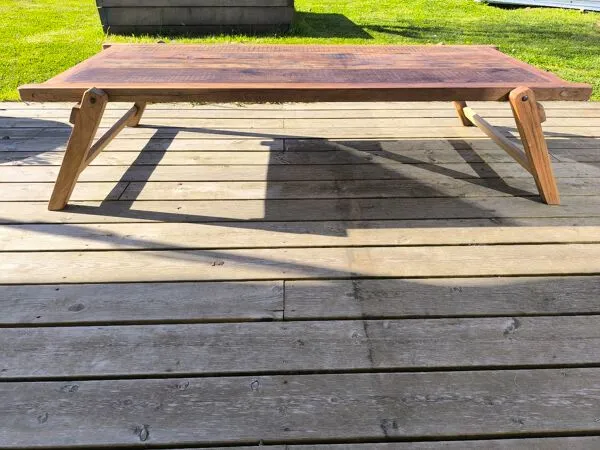 Illustration numéro 4 du produit Table basse XXL en bois recyclé