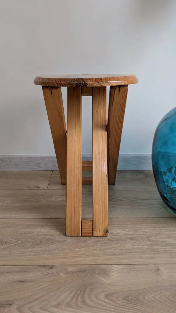Illustration numéro 4 du produit Tabouret pliant TS attribué à Roger Tallon – design français années 70