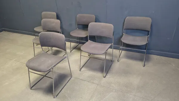 Illustration numéro 4 du produit Chaises 40/4 de David Rowland pour Seid International, années 1970.