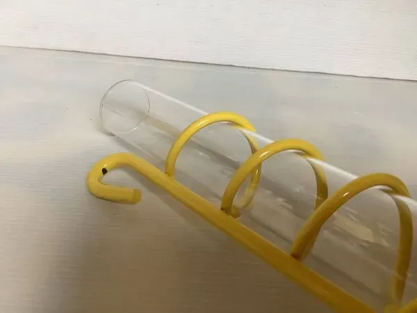 Illustration numéro 4 du produit Grand bougeoir ressort spirale jaune