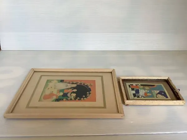 Illustration numéro 4 du produit Duo de cadres illustrations religieuses