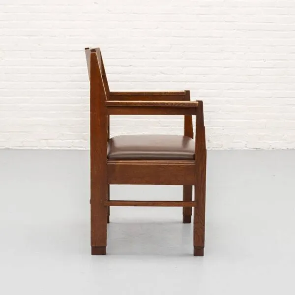 Illustration numéro 4 du produit Chaise Art Déco néerlandaise des années 1920