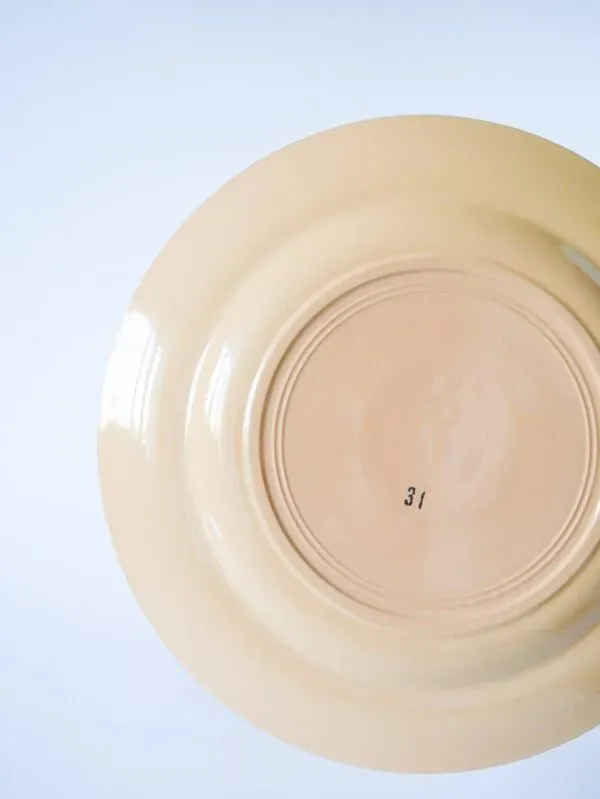 Illustration numéro 4 du produit grand plat rond en Terre de Fer, XIXème