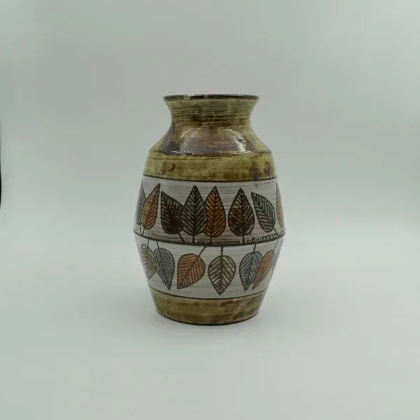 Illustration numéro 4 du produit Vase balustre en faïence de Jean-Claude Malarmey à Vallauris