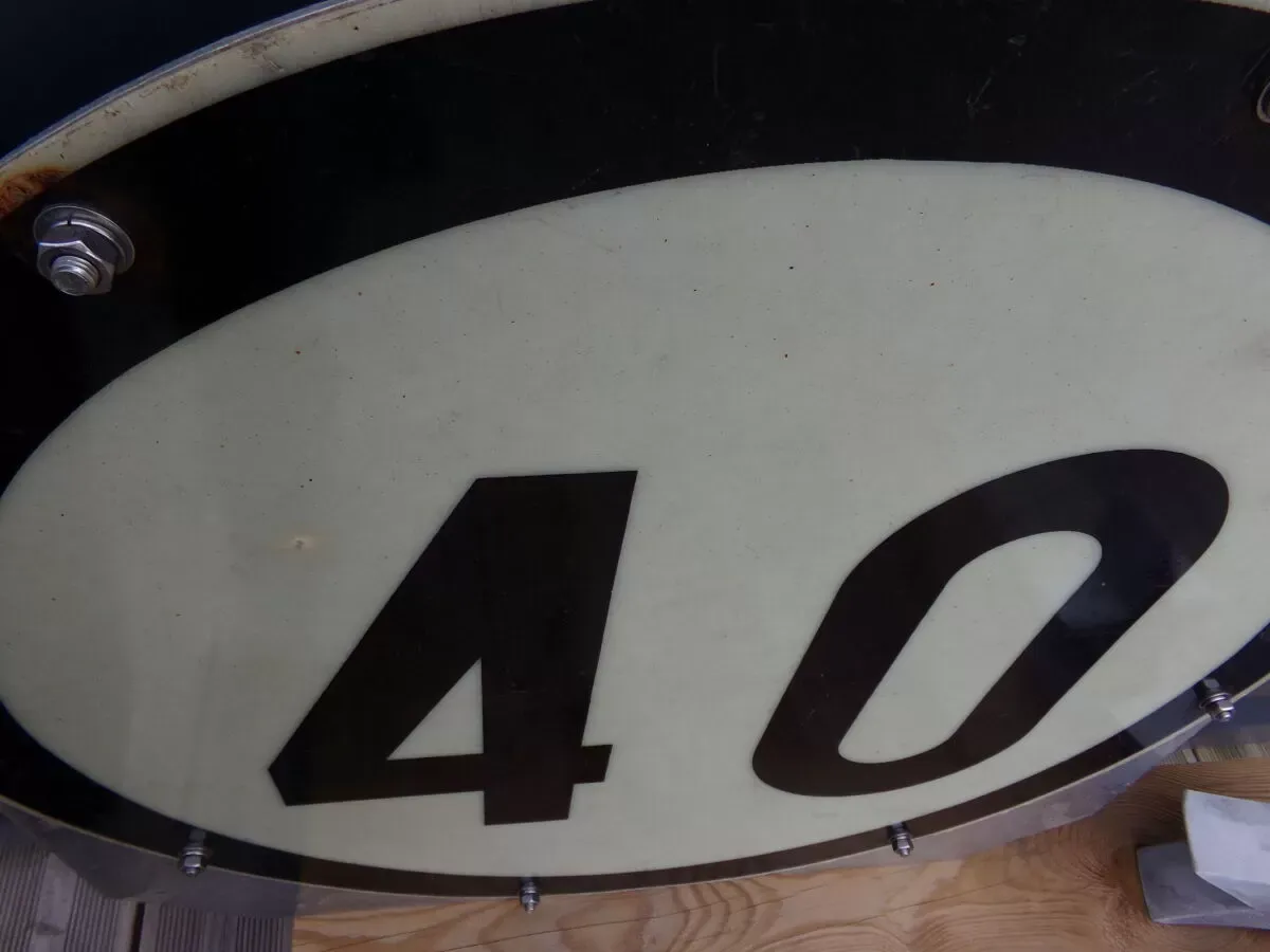 Illustration numéro 4 du produit Plaque limitation déco industrielle