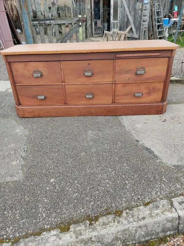 Illustration numéro 4 du produit Meuble de métier 6 tiroirs