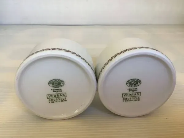 Illustration numéro 4 du produit Paire vases bougeoirs Bavaria Germany