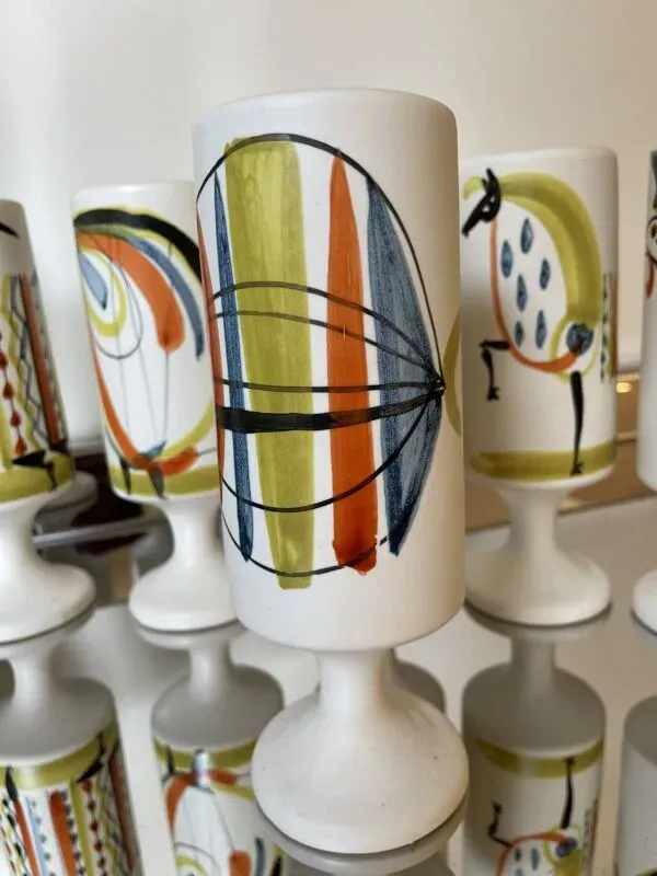 Illustration numéro 4 du produit Roger Capron Service à orangeade