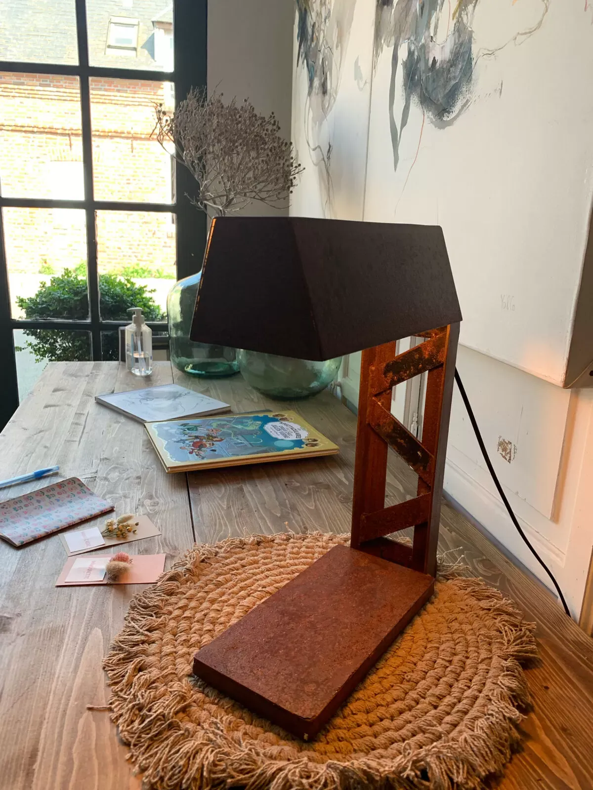 Illustration numéro 4 du produit Lampe de bureau industrielle