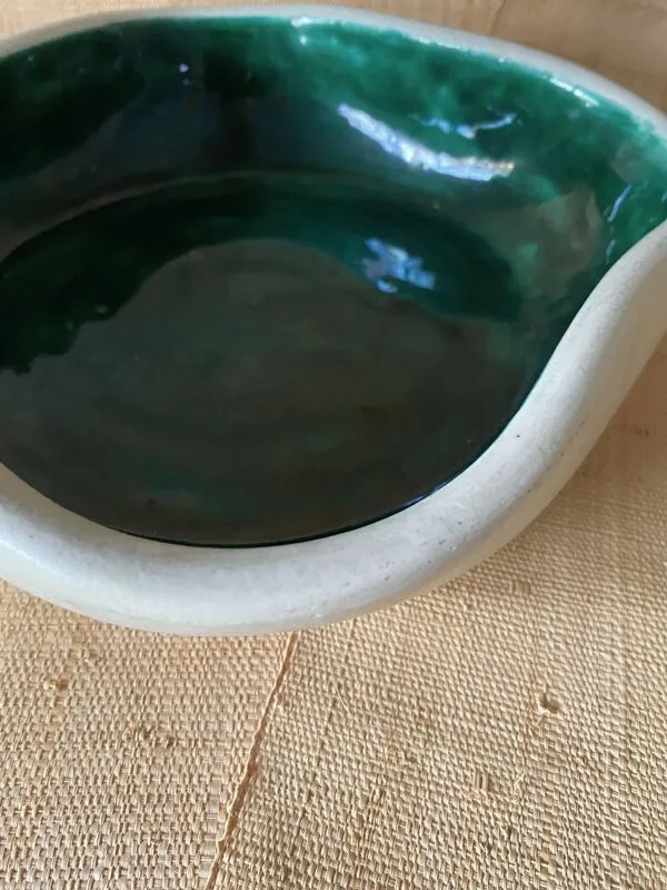 Illustration numéro 4 du produit Saladier signé Keramos, années 60