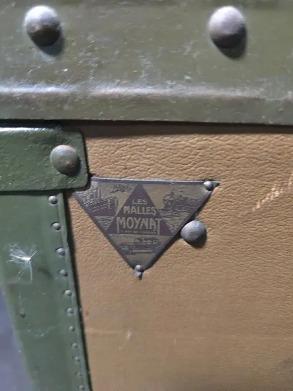 Illustration numéro 4 du produit Malle de voyage Moynat Paris début 20 eme