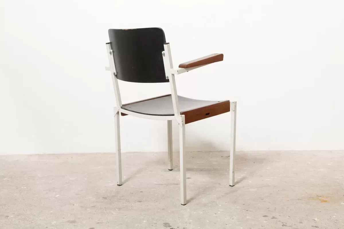 Illustration numéro 4 du produit Fauteuil industriel de W Gispen pour Riemersma