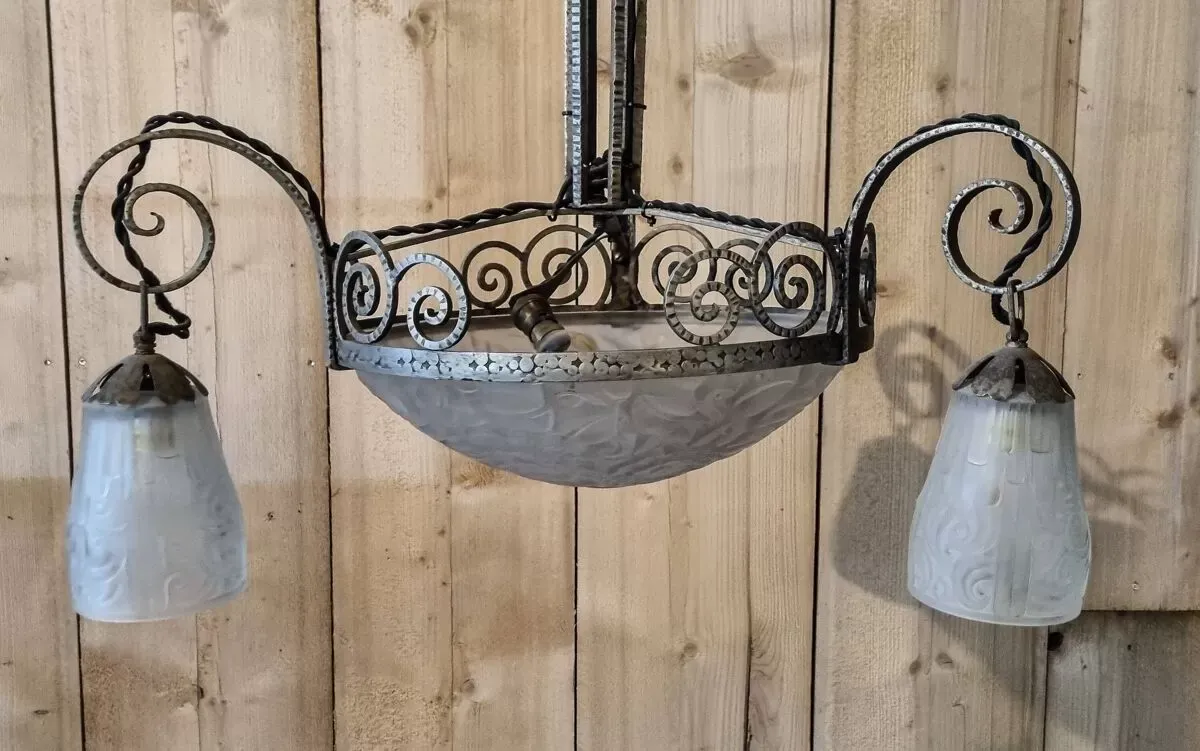 Illustration numéro 4 du produit Lustre Primaflore Art Déco