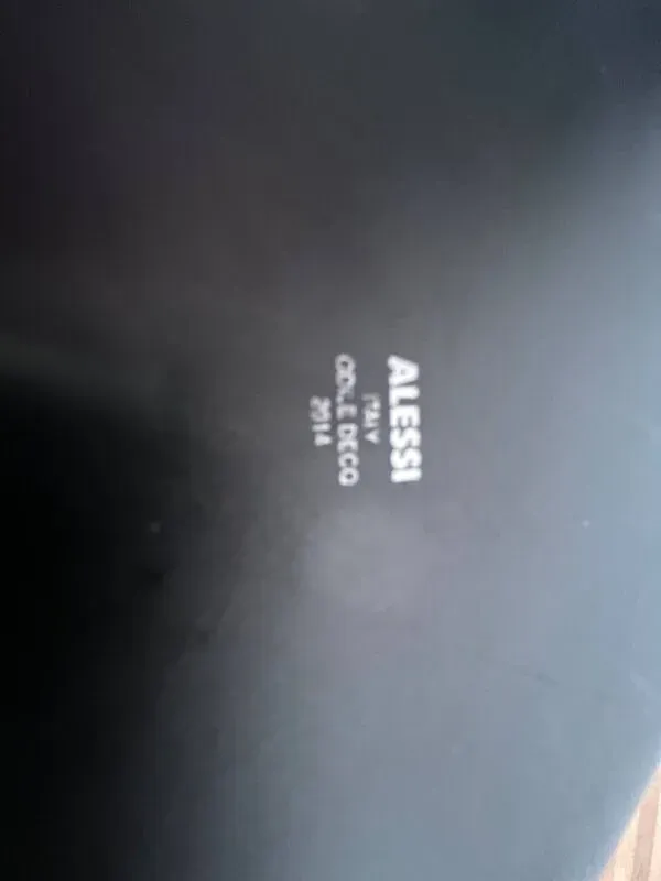 Illustration numéro 4 du produit Corbeille à fruits Alessi Twist Again par Odile Decq, design Italien