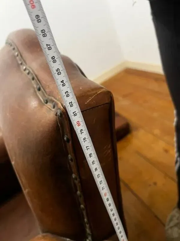 Illustration numéro 4 du produit Paire de fauteuil club