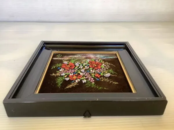 Illustration numéro 4 du produit Tableau bouquet de fleurs signé