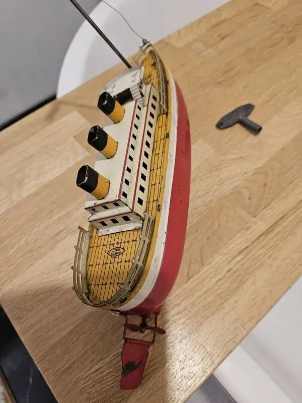 Illustration numéro 4 du produit Paquebot Jep Tôle Lithographiée