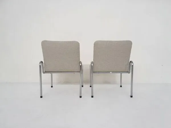 Illustration numéro 4 du produit Ensemble de deux chaises longues Kho Liang Ie pour Stabin modèle 703, Hollande, années 1960