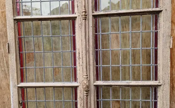 Illustration numéro 4 du produit Paire de Fenêtre vitraux