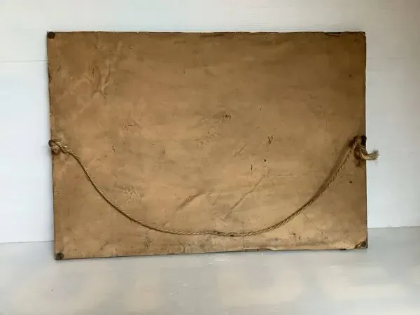 Illustration numéro 4 du produit Ancienne photographie de mariés avec un chien