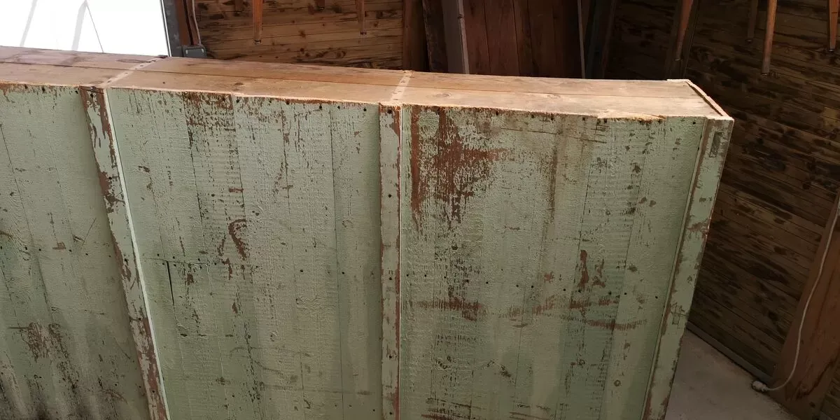 Illustration numéro 4 du produit Meuble métier à casiers bois