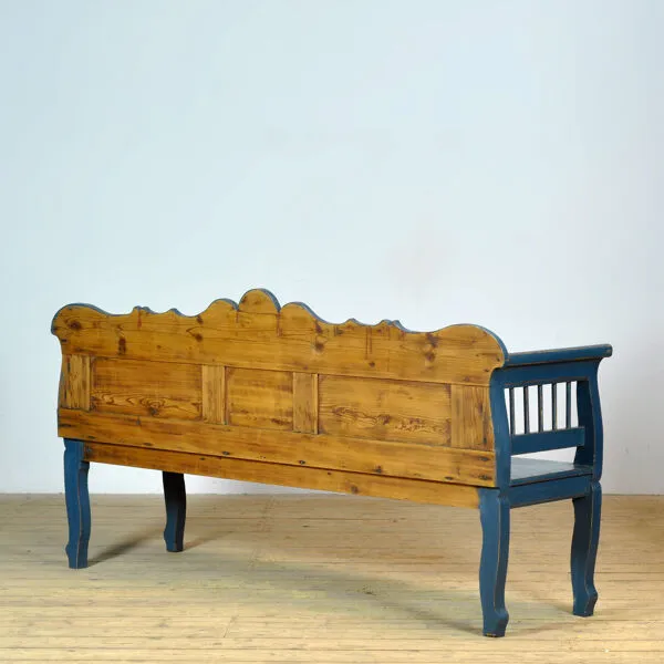 Illustration numéro 4 du produit Banc en pin ancien, années 1900