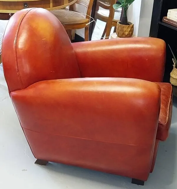 Illustration numéro 4 du produit Fauteuil club Edgar