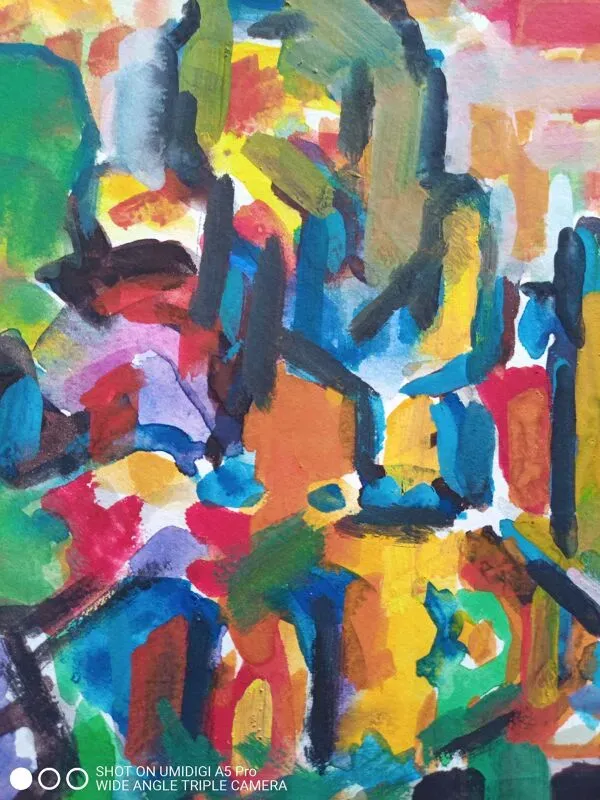 Illustration numéro 4 du produit pierre Lacroux (1909- 1993) Gouache sur papier 24 x 32 cm - de 1989 - (298)