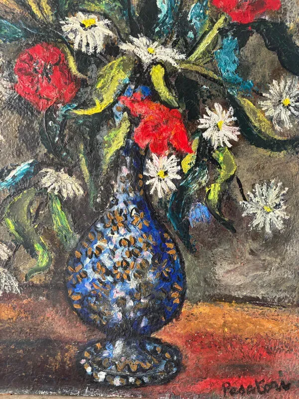 Illustration numéro 4 du produit Bouquet de fleurs signé