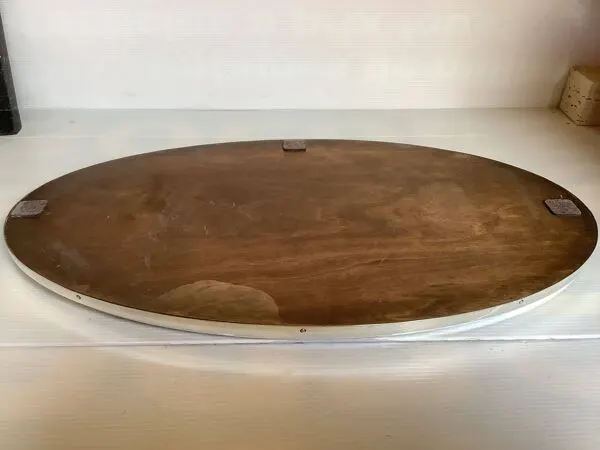 Illustration numéro 4 du produit Surtout de table miroir centre de table métal argenté Sivar